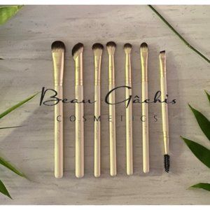 STRAIGHT FROM THE MANUFACTURER! Beau Gachis Complete Bamboo Makeup Brush Set